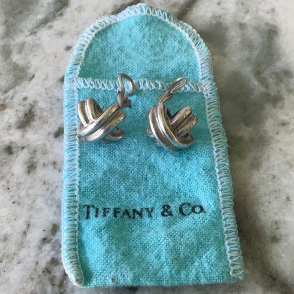Tiffany & Co Signature X earrings